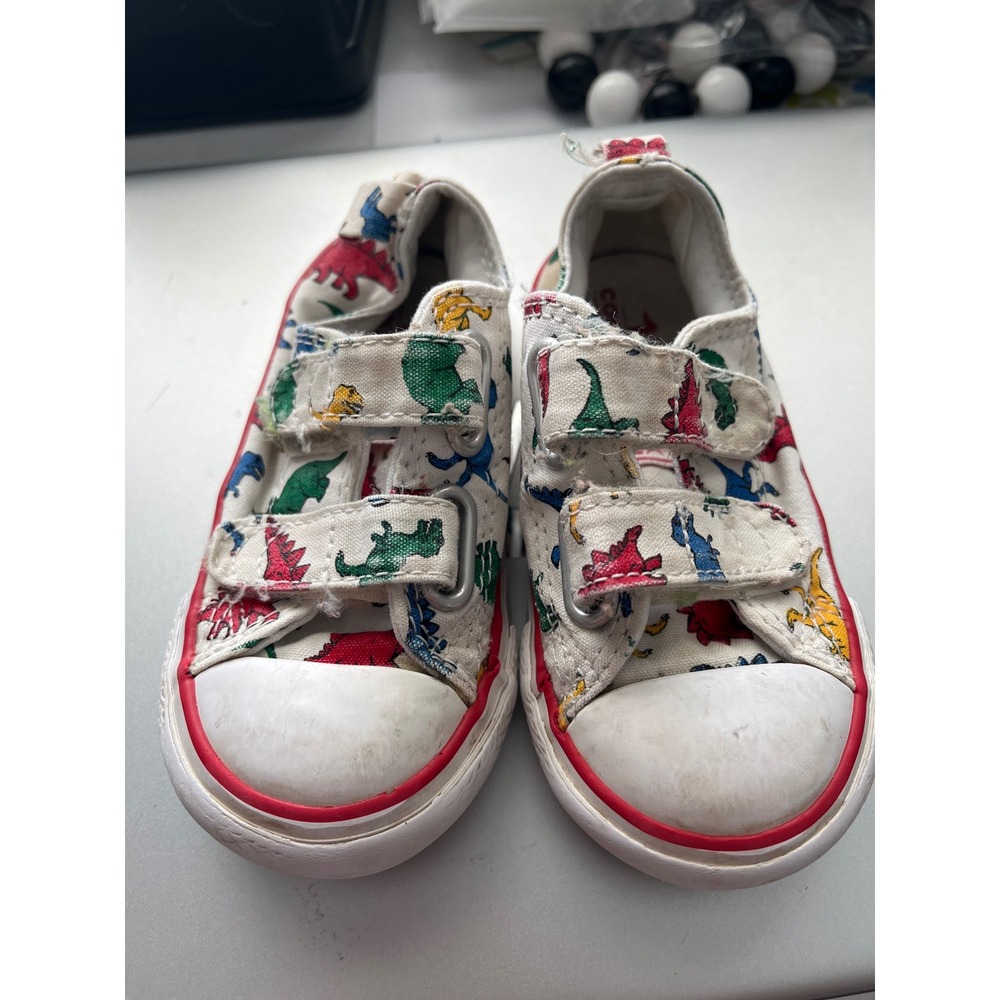 Converse Chuck Taylor All Star Dinoverse Infant Shoes Size 6 White 763713C